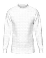 modello modello maglia calcio lungo maniche portiere t camicia calcio davanti di fronte Visualizza 3d interpretazione su trasparente sfondo ritagliare per opera d'arte grafico design. png