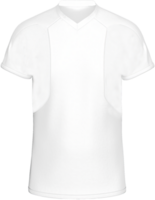 brincar modelo jérsei futebol t camisa futebol frente voltado para Visão 3d Renderização em transparente fundo Cortar fora para obra de arte gráfico Projeto. png