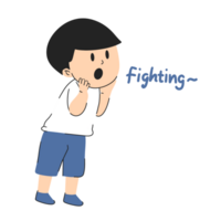 Fighting from supporter illustration png