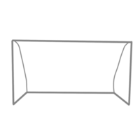 Soccer goal illustration png