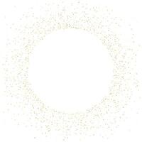 Golden frame glitter background design vector