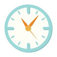 reloj o reloj icono para web aislado en blanco vector