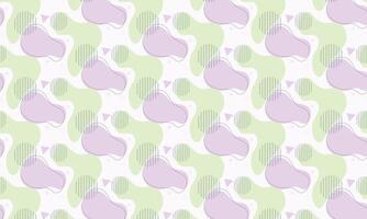 Flat abstract doodle pattern design background vector