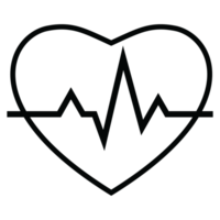 heart wave icon Health. Heart. Heart graph. Pressure. Love png