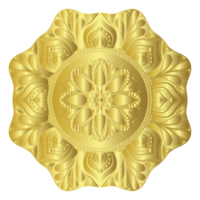 dorado mandala.mandala Delaware lujo .color dorado png