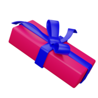 3d rendering of gift png