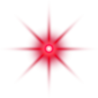 rosso leggero lente razzi png