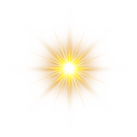 gouden licht lens fakkels png