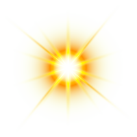 golden Licht Linse Fackeln png