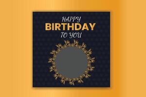 Birthday wishes, Birthday banner design vector
