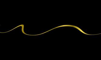 Abstract curve handwritten art design background. Classic drawing line pattern texture in gold color. illustration template for banner, cover, surface, digital, flyer, print, advertising vector