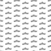 Seamless pattern with black pencil brushstrokes vector