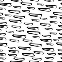 Seamless pattern with sketch squiggle vector