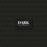 dark ethnic seamless pattern template vector
