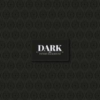 dark ethnic seamless pattern template vector