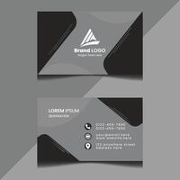 Minimalist Premium Modern Business Card with elegant luxury looking corporate business card design template layout vector