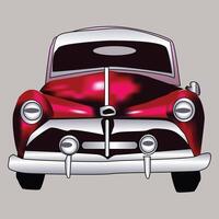 Vintage Car Illustration vector