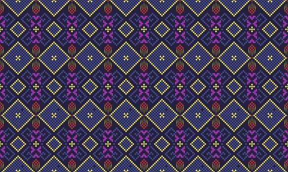 un modelo cuadrado píxel vector