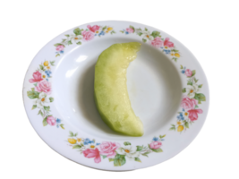 Plate with fruit on it png