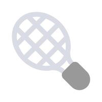 un increíble icono de squash raqueta, fácil a utilizar y descargar vector