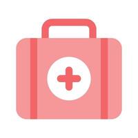 First aid kit icon design up for premium use vector