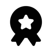 Get this amazing icon of star badge, ready to use vector