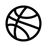 personalizable icono de baloncesto, Listo a utilizar y descargar vector