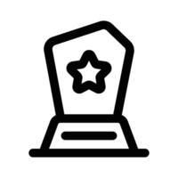 An amazing icon of shield badge in modern style vector