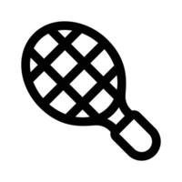 An amazing icon of squash racket, easy to use and download vector