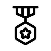Have a look at unique icon of military award, easy to use and download vector