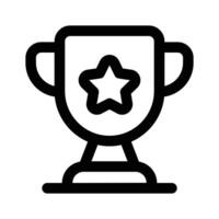 Take a look at this creative icon of sports trophy, easy to use vector