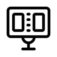 Get this amazing scoreboard icon design, ready to use vector