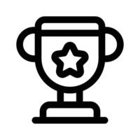 Take a look at this creative icon of sports trophy, easy to use vector