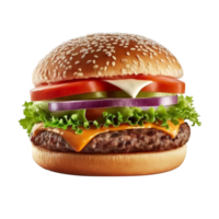 Fast food isolated png