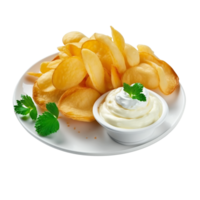 batatas fritas isoladas png