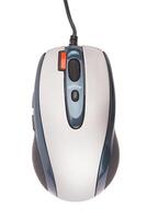 computer mouse on white photo