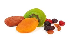 Dry fruits isolated photo