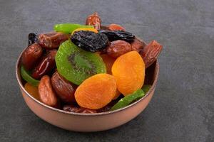 Dry fruits on stote photo