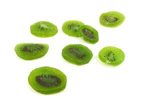 Slices of dry kiwi photo