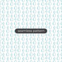 water drop pattern design background with seamless patern style vector