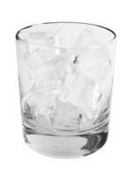 ice cubes on white photo