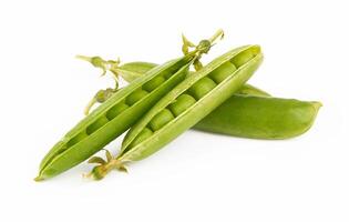 green pea on white photo