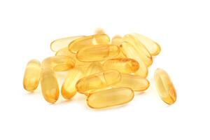 Vitamins d 3 isolated photo