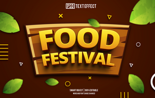 mat festival text effekt, font redigerbar, typografi, 3d text psd