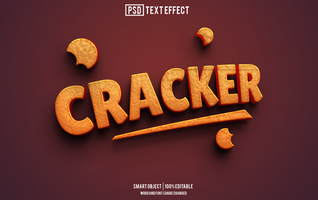 cookies text effect, font editable, typography, 3d text psd