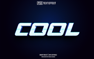 cool text effect, font editable, typography, 3d text psd