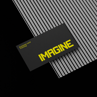 Modern business card mockup design psd