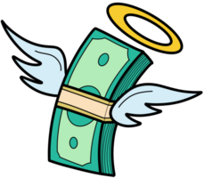 God of money illustration png