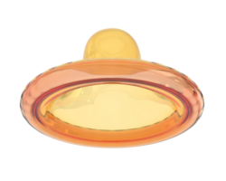 Condom isolated on background. 3d rendering - illustration png