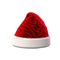 ein festlich rot Santa Hut mit ein Weiß Bommel, Weihnachten, Ferien png